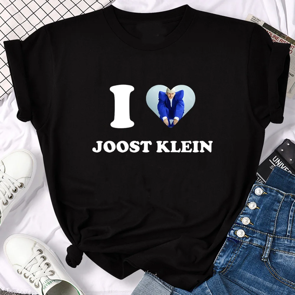 Joost Klein shirt female women streetwear 80s Trendy Vintage Colorful t shirt Retro hip hop Y2k Psychedelic