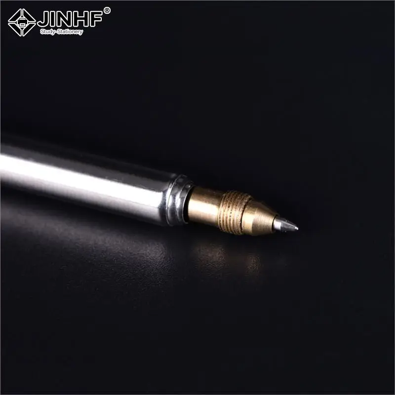 1pcs 6 Section Pointer Pen Instrument Baton Stainless Steel Telescopic Magic Ballpoint Pen Kindergarten Teacher Teaching Supply