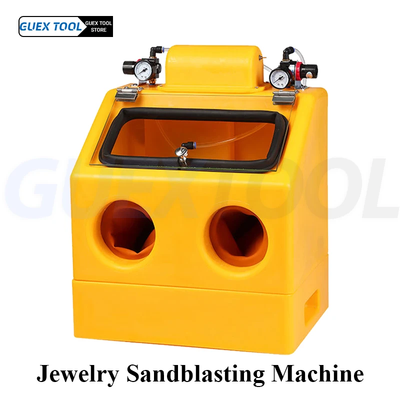 

Jewelry Manual Sandblasting Machine Gold And Silver Sandblasting Processing Antique Gold Bacelet Pneumatic Water Sandblasting