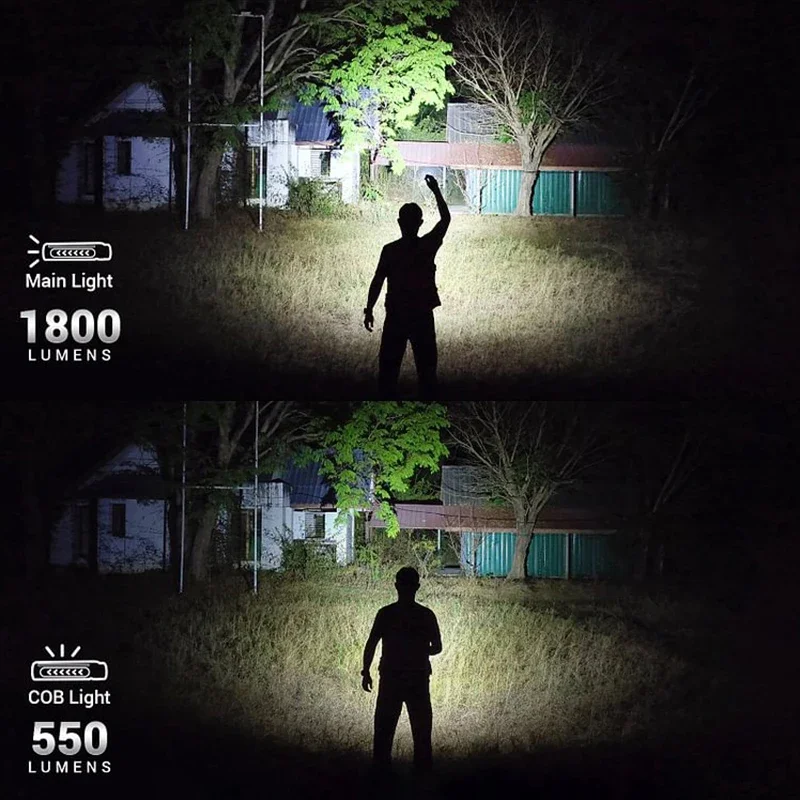 Sofirn IF24 PRO RGB مصباح يدوي 18650 قابل لإعادة الشحن SFT40 1800lm باك سائق بقعة الفيضانات مع المغناطيسي #2