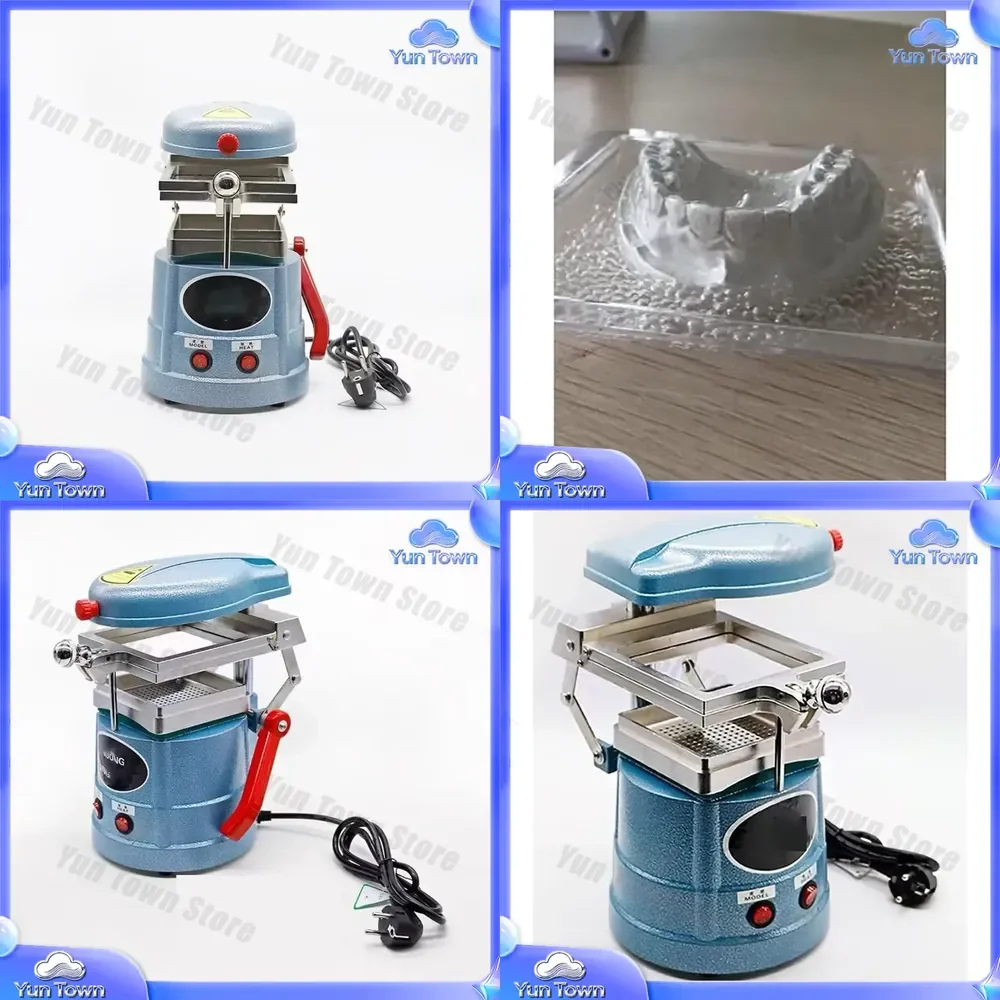 Máquina de Termoformado al Vacío Pequeña para Laboratorio Dental, Herramienta para la Fabricación de Materiales Orales, Máquina de Moldeo al Vacío