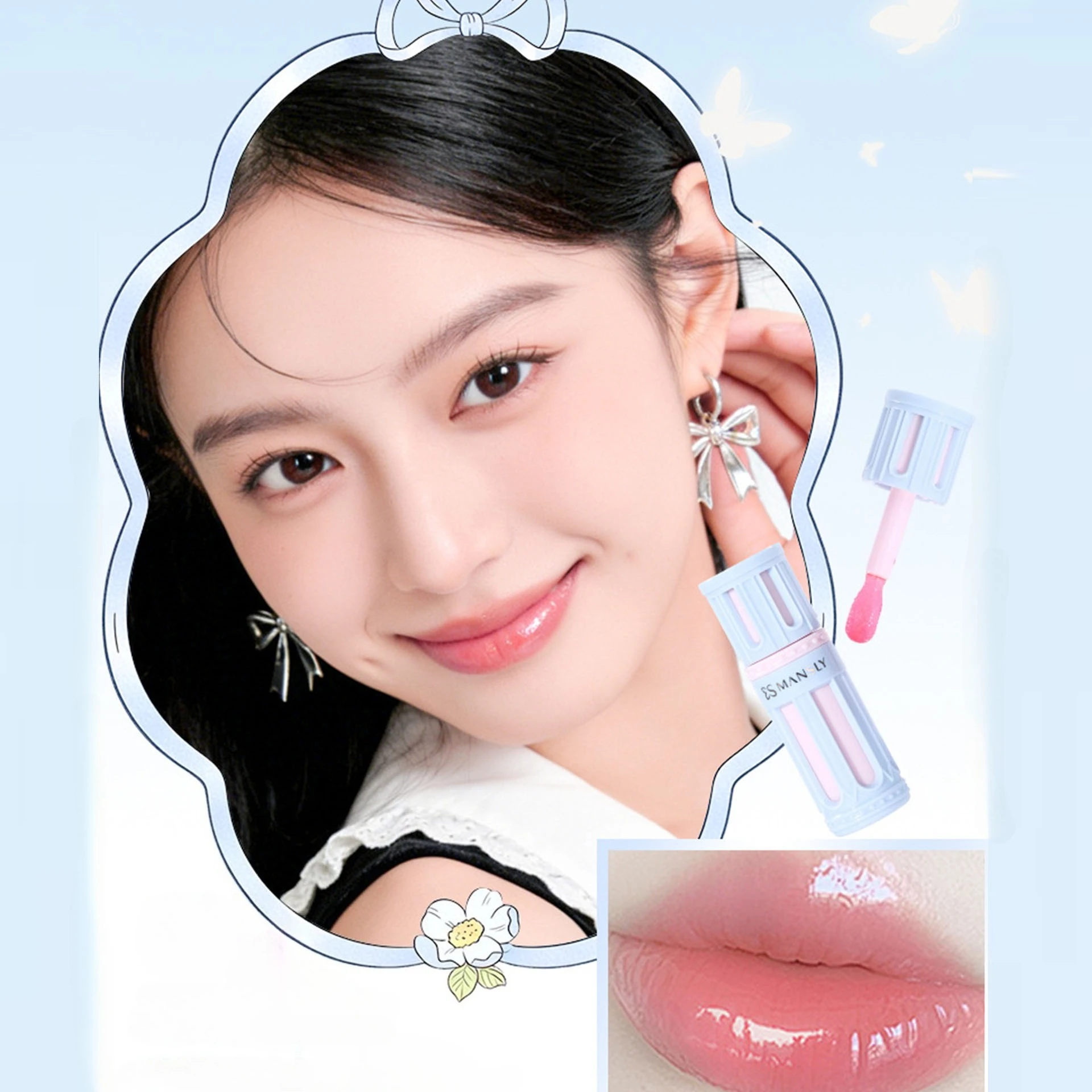 

Plump color-changing lip essence oil temperature water light mirror surface fade lip lines improve complexion lip gloss makeup