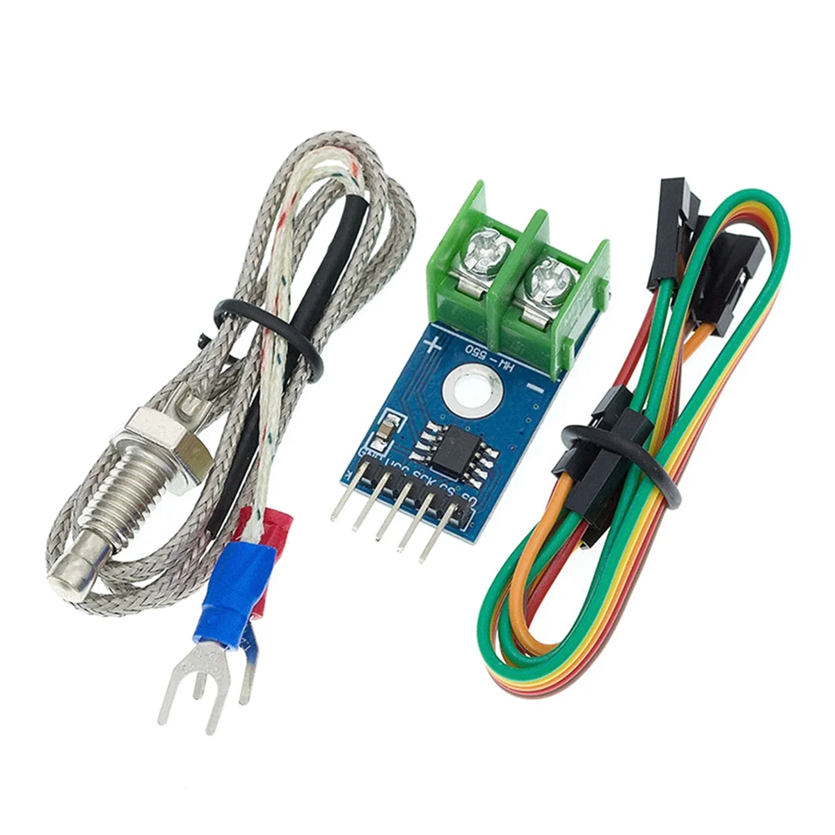 Tech Prévention 6675 avec capteur thermocouple de type K, outil de mesure de haute précision, haute température Ghable