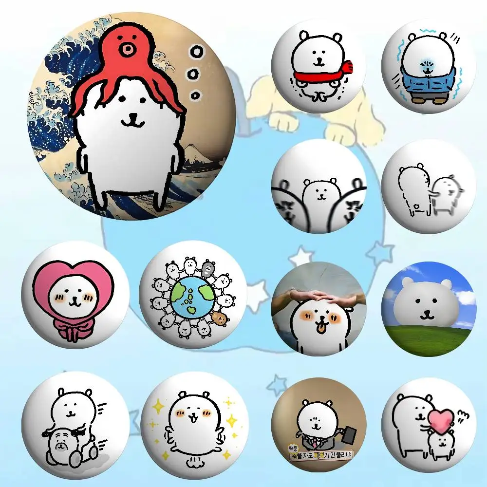 Niedliche J-Joke-BearS Kawaii-Anstecknadeln für Freunde, Rucksäcke, Kleidung, Sammlerstücke, Schmuckgeschenke