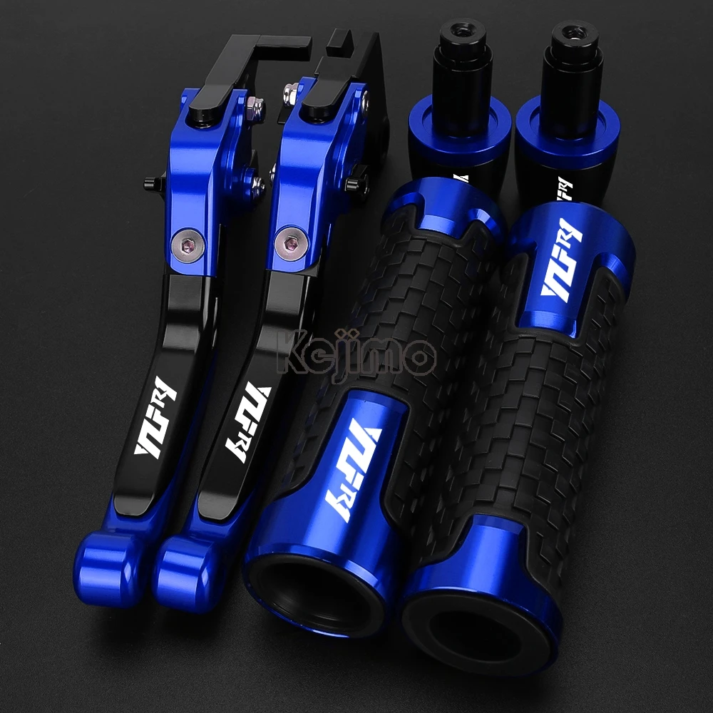 For Yamaha YZF R1 YZFR1 R1M R1S 2015 2016 2017 20118 2019 2020 Motorcycle Adjustable Brake Clutch Lever Handle Hand Grips Ends