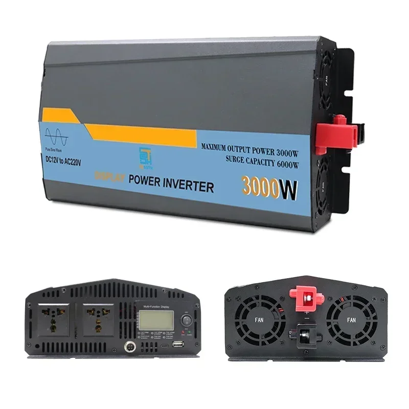 Off Grid Solar System Dc Ac Inverter Car Power Inverter 200-8000W 3KW 3000W Inversor Pure Sine Wave Inverter