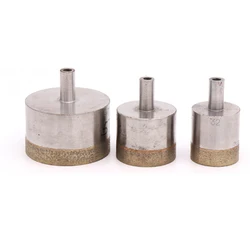 1PCS 10 Handle 4mm-84mm Diamond Glass Drill Bit Marble Glass Ceramic Hole Saw Drill Bit Diamond Powder Sintered Drill Bit