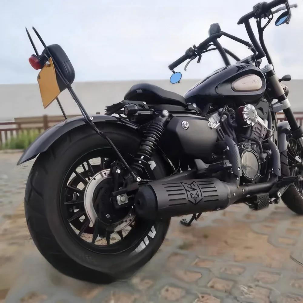 Untuk BENDA Chinchiiia 300 ROCK 300 Modifikasi Ekor Pendek, Aksesori Spatbor Belakang Diperpanjang, Ubin Lumpur Panjang Retro Bob