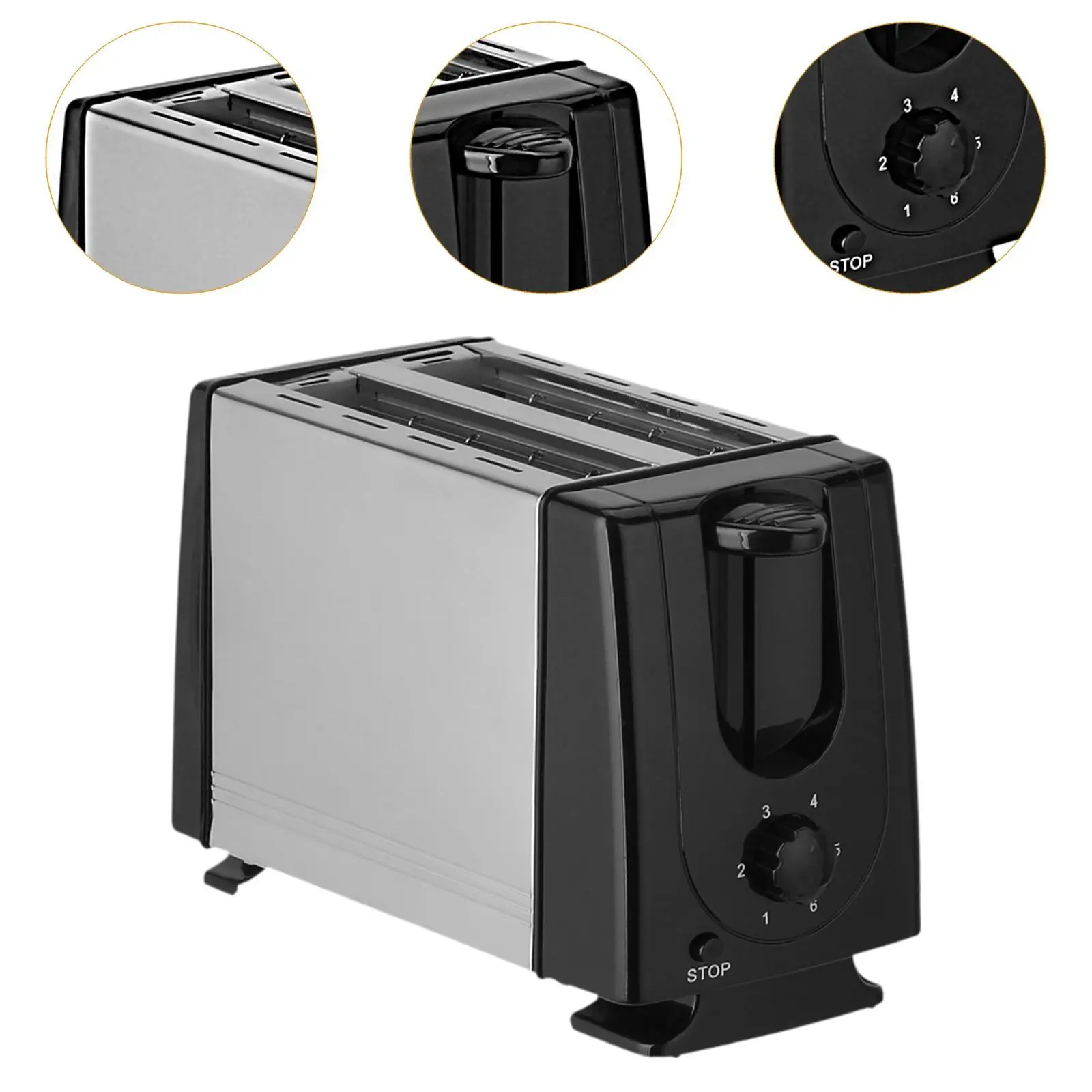 Тостер с вилкой европейского стандарта, 2-стребочная вафельная машина для бубликов, слоеных кондитерских закусок