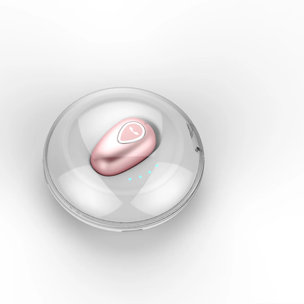 

Wireless In-Ear Earbuds Mini Portable Sports Headphones Waterproof Lightweight For Running Outdoor Exercise Charging Case Rose