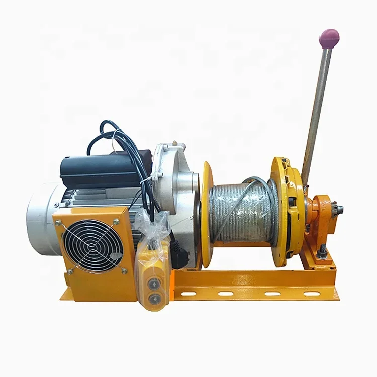 Indoor and Outdoor Application Crane 400kg 500kg 750kg Electric Winch