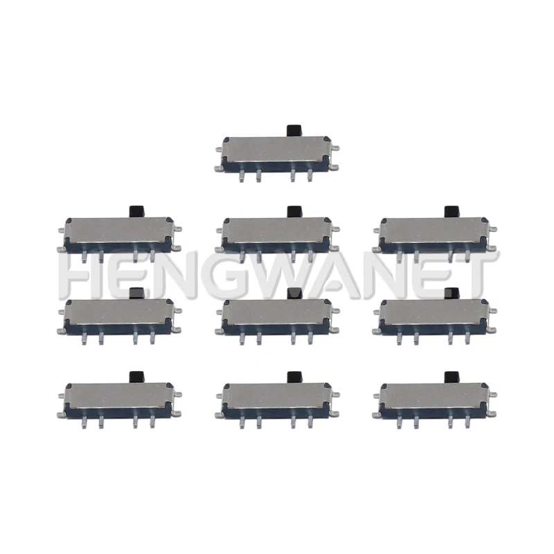 10PCS MSK-12C03-07 1P2T Switch 8Pin Toggle Switche Micro SMD on-off-on