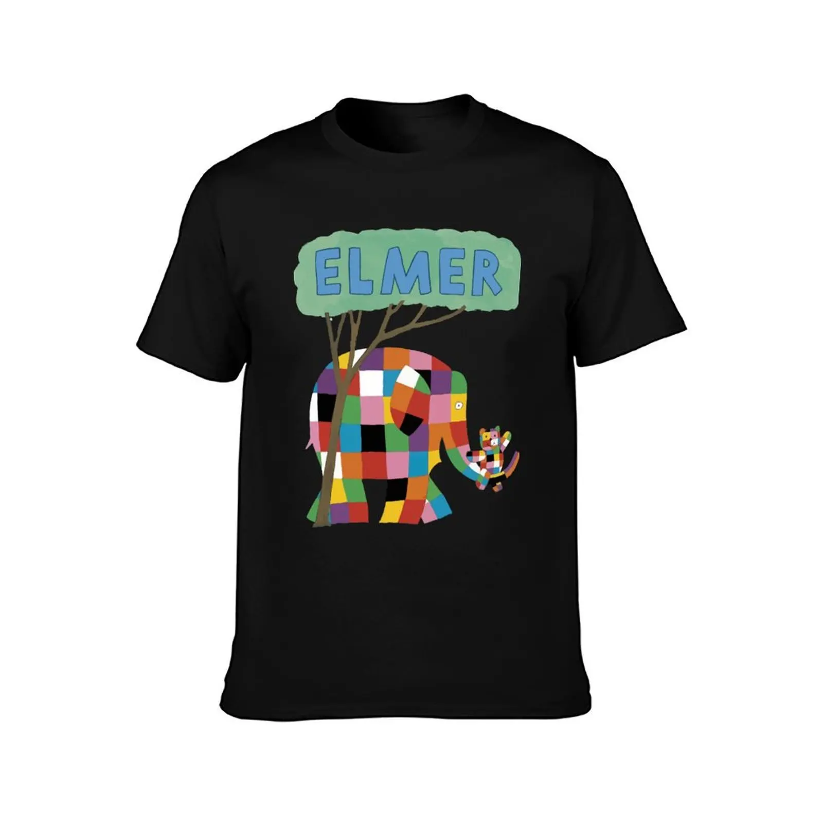 Elmer and the Lost Teddy T-Shirt Blouse basketball graphic tees sports fans mens funny t shirts