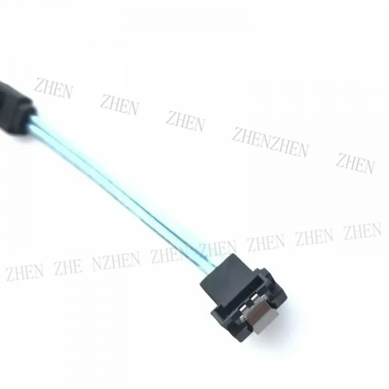 Y Y 90 Degree SAS Line Dual-Channel SATA 3.0 Hard Drive Data ITX HTPC Cable 6Gbps