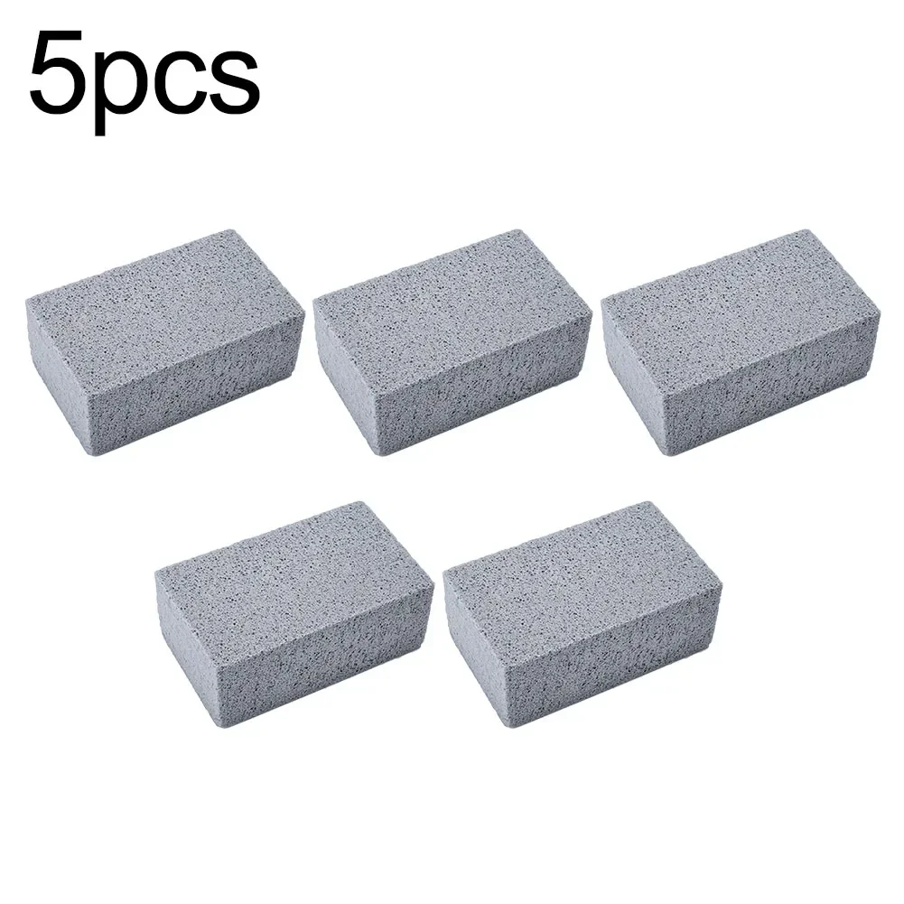 Brand New Griddle Cleaner Grill Brick 10*7*3.8 Cm 5 Pieces Barbecue Bricks Barbecue Rack Cleaners Cleaning Stones