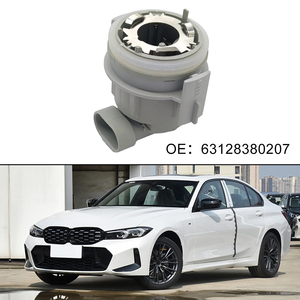 

Car LED Headlight Bulb Base Adapter Socket Holder Socket Head Lamp Holder Replacement 63128380207 For BMW E46 Holder Clips