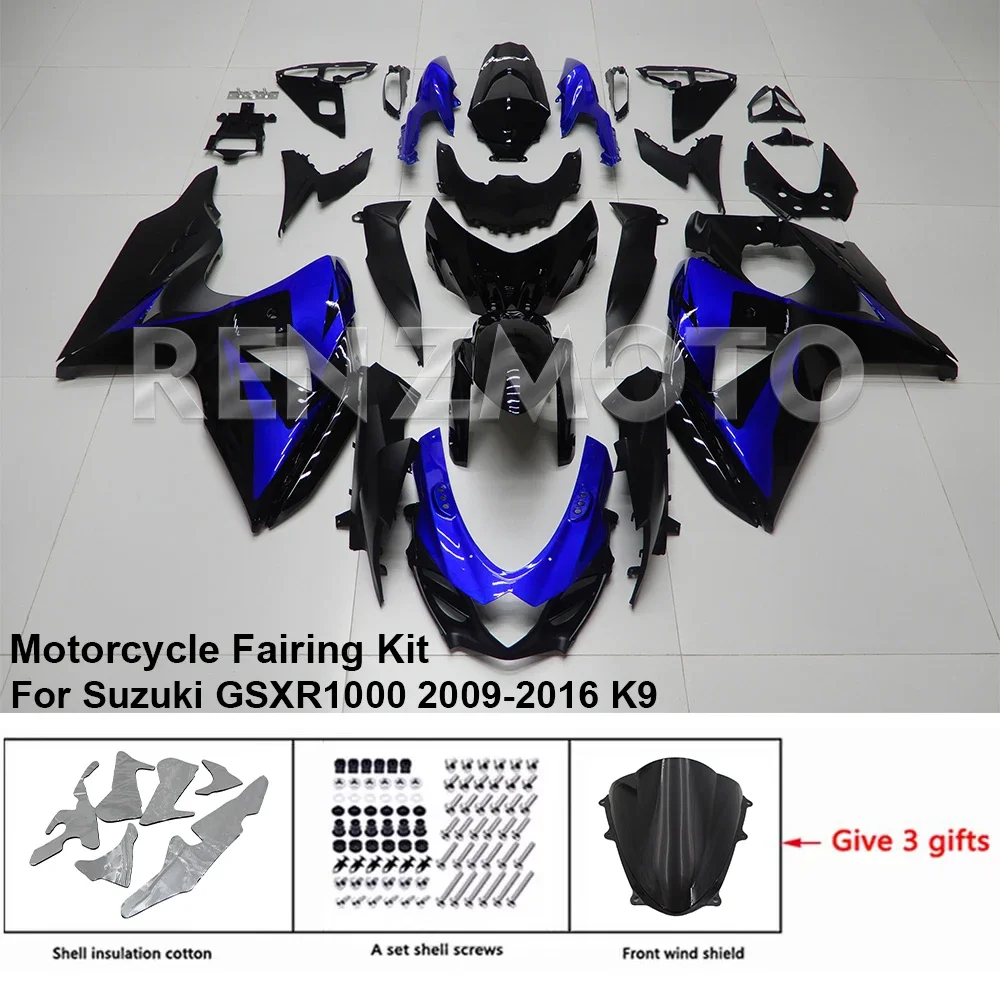 For SUZUKI GSXR1000 2009-2016 K9 Fairing R/Z SGX115 Motorcycle Set Body Kit decoration Plastic Guard Plate Accessories Shell