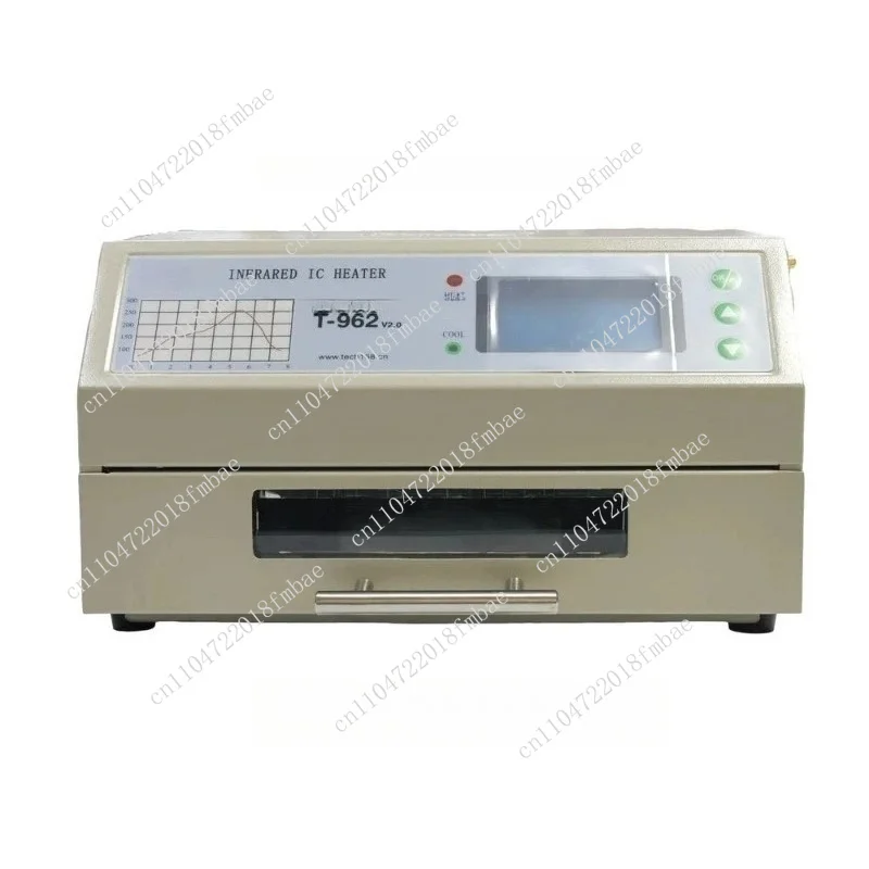 T-962 V2.0 Reflow Oven Infrared IC Heater 800 180 x 235 mm SMD SMT BGA Soldering Automatic