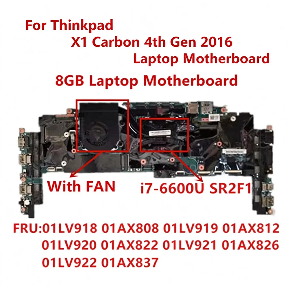 Ddr4 8Gb - For Lenovo Thinkpad X1 Carbon 4th