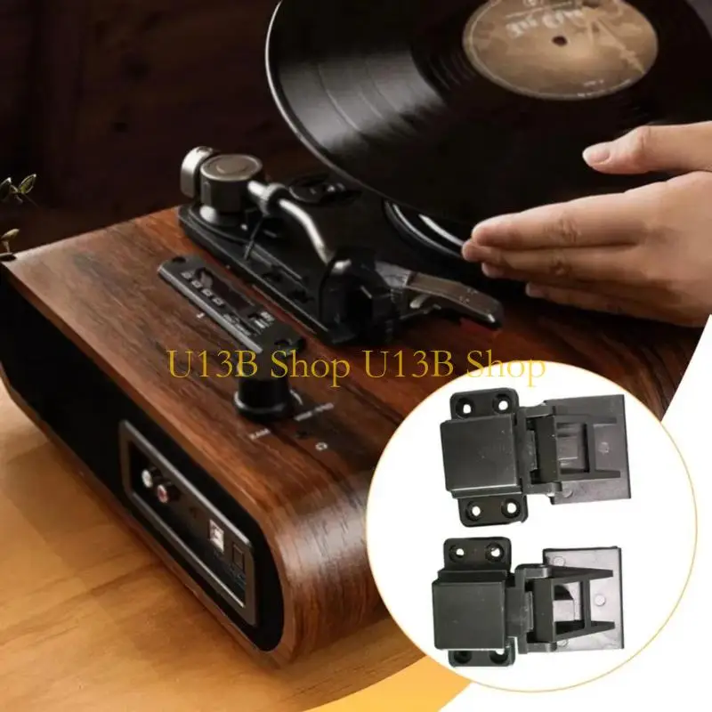 U13B Durability Record Player Dust Cover Hinges For Dust Cover Smooth Motion