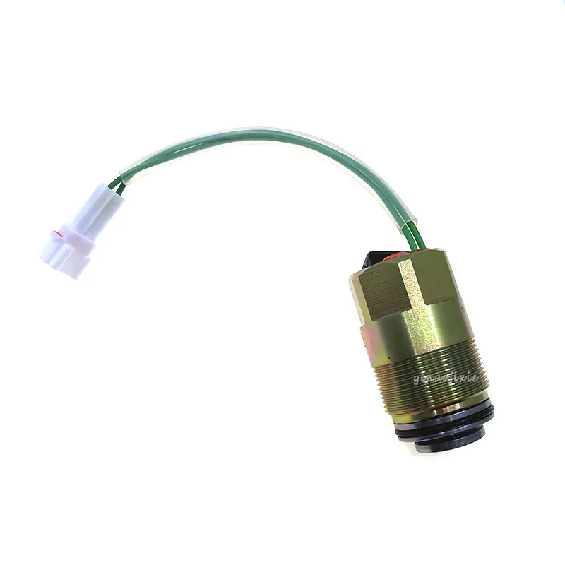 

For SK200-6E 210-5 Daewoo 220-5-7 Chuanqi K3V112 White Plug Hydraulic Pump Solenoid Valve