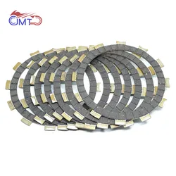 For Suzuki RGV250 1991 GS450E GS450L GS450S GS450T GS450TX GS500 GS500E GS500F Clutch Friction Disc Plate Kit 7P Set
