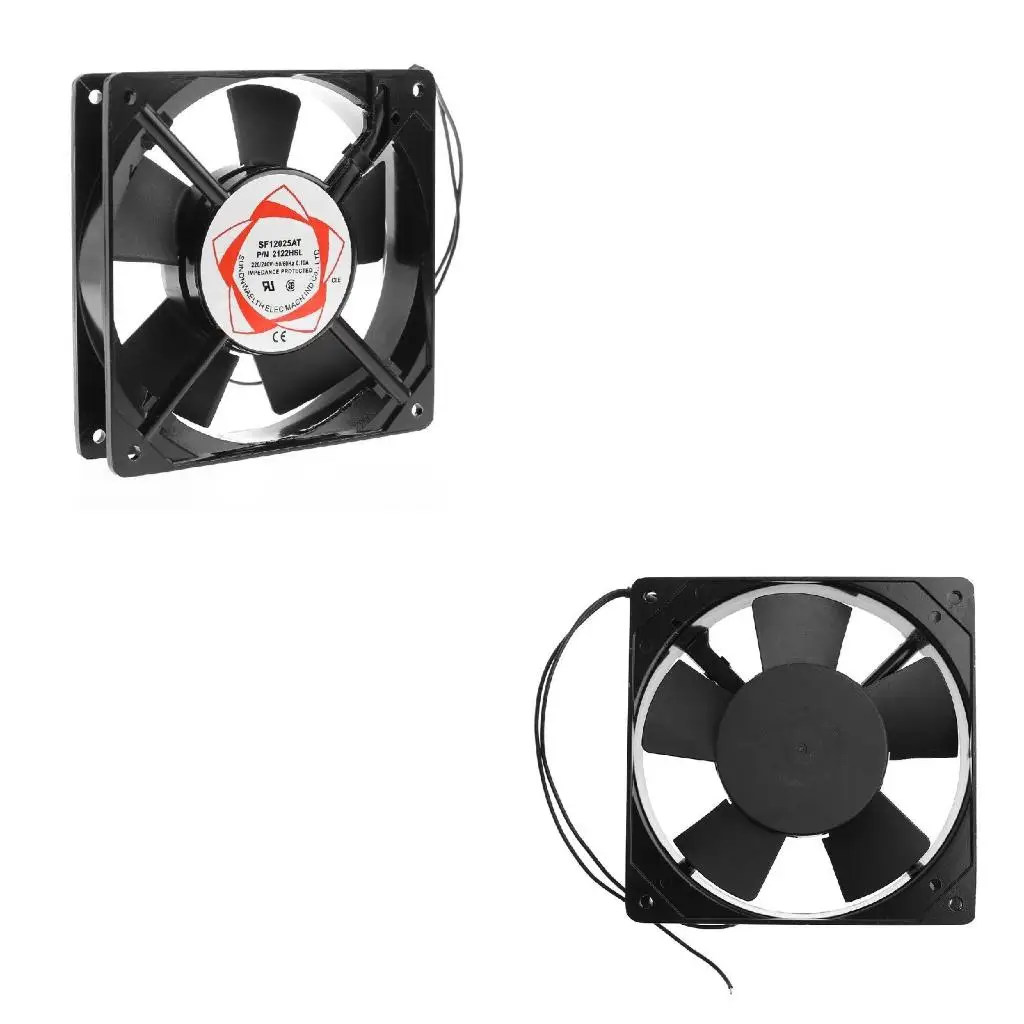 

SF12025AT 2122HSL 12025 120mm Sleeve Bearing 220-240V AC 2-Wire for Case Cooling