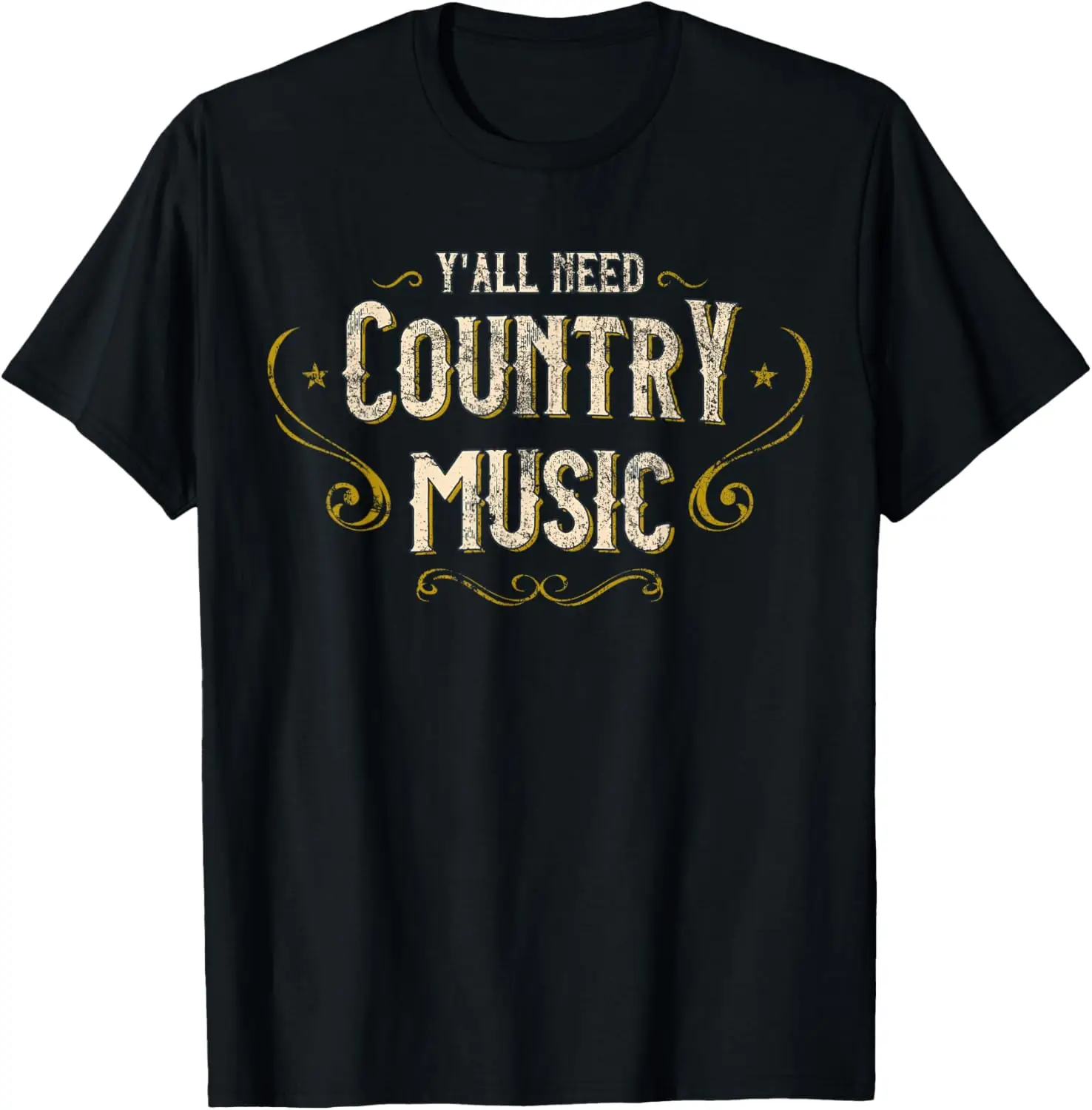 

Vintage Western Concert Festivals Y'All Nedd Country Music T-Shirt
