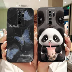 Soft Candy Silicone Cover For Xiaomi Redmi Note 8 8Pro Note 7 7s 7 Pro Phone Case Rabbit Cat Flower Panda Funda Camera Protected