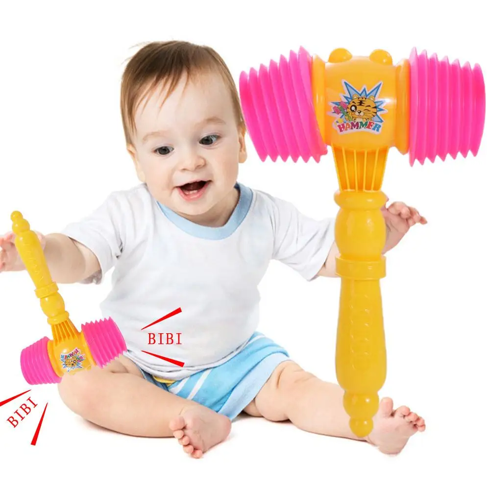 

Vocal Knocking Knocking Hammer Toy Noise Maker Whistle Training BB Hammer Squeaky Sound Large Sound Hammers Toys Toddler