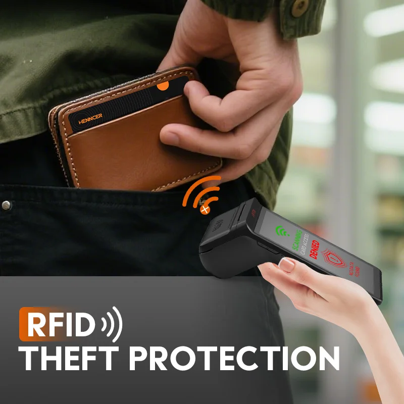 6-Pack Premium RFID Blocking Cards - Slim NFC Credit Card & Passport Protectors For Wallets & Purses - Men & Women