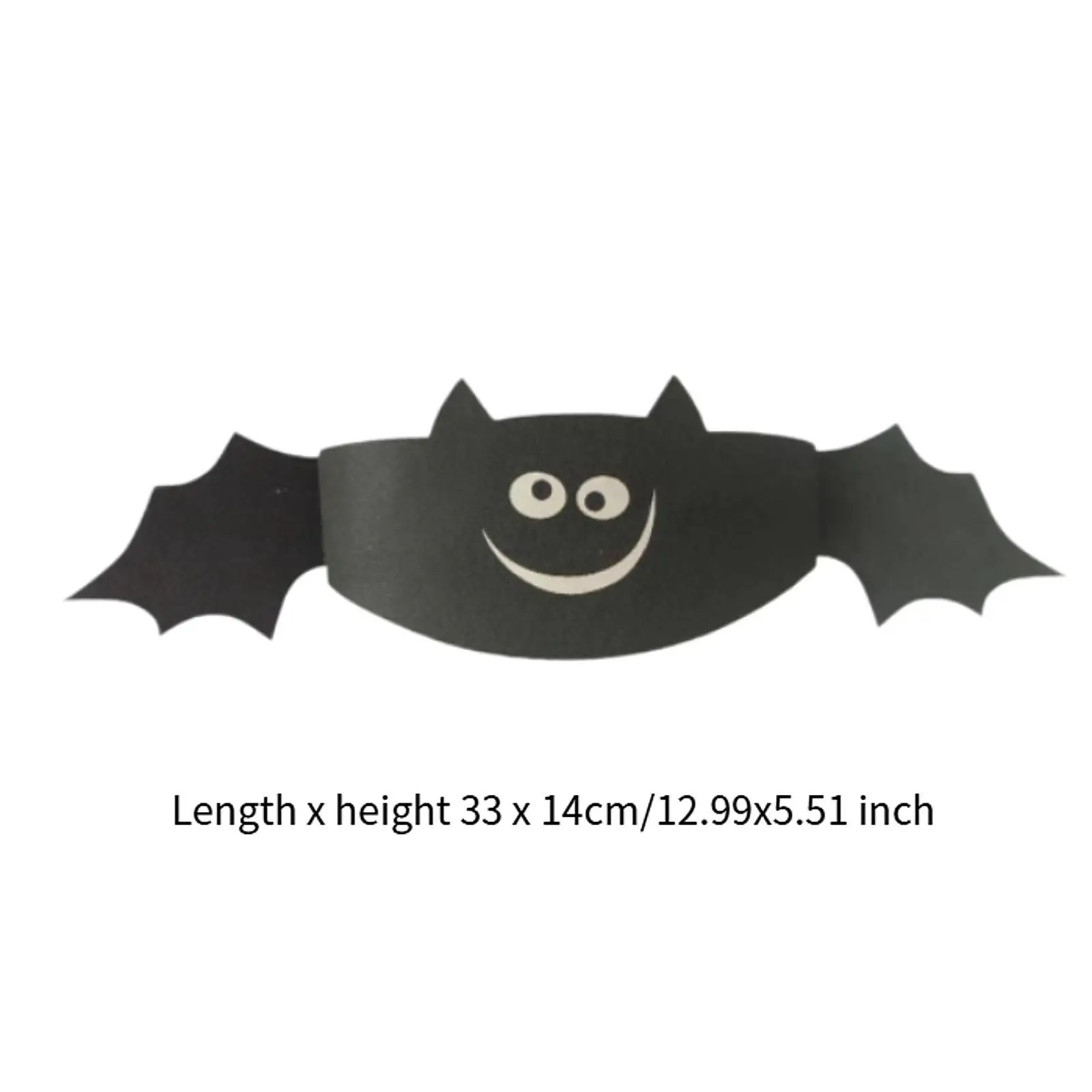 Bat Hat Cosplay Hair Accessory Photo Props Gift Funny Decor Halloween Hat Halloween Costume Accessory Girls Boys Children