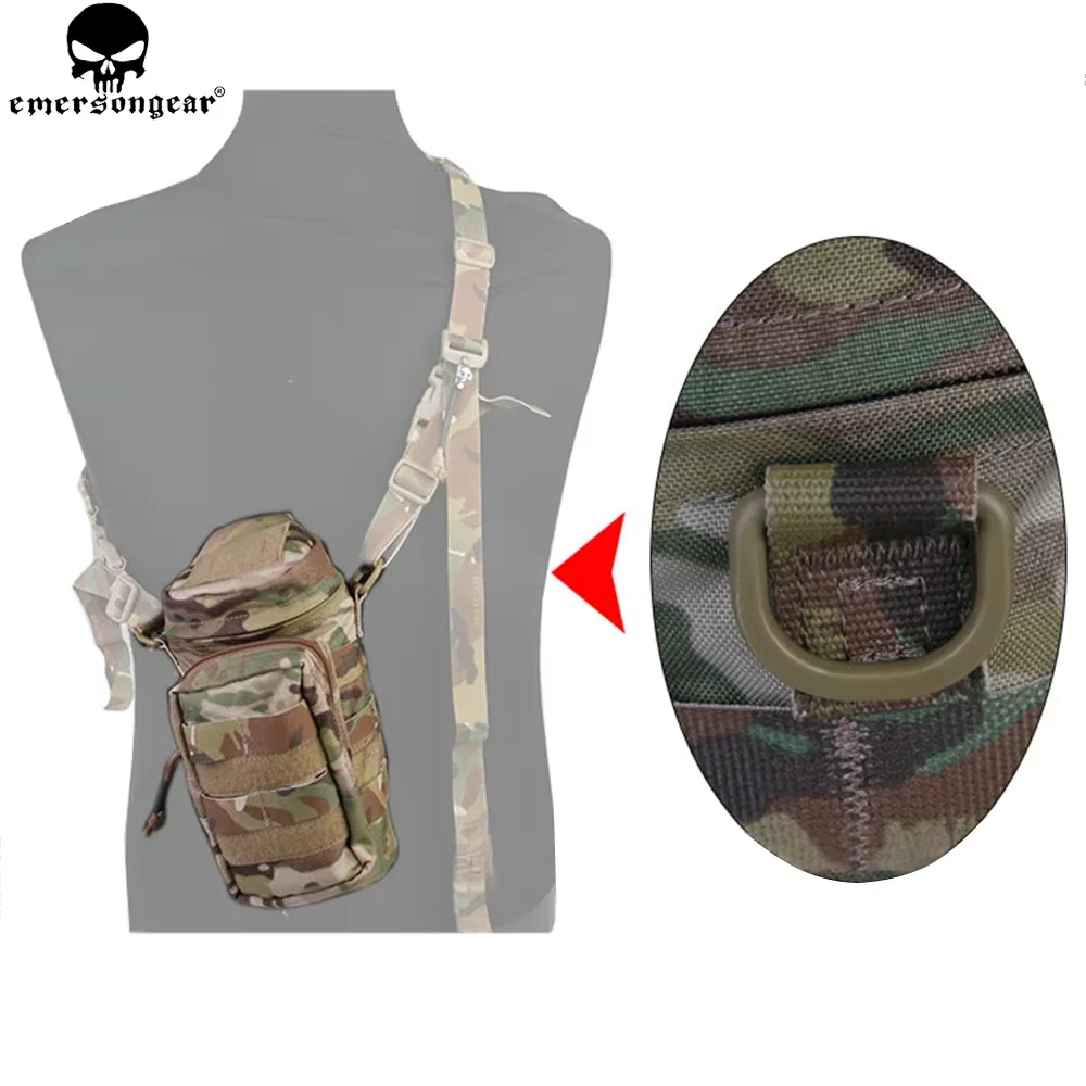 EMERBLY GEAR-Sac à dos Molle, sac utilitaire multiple, équipement de saut de chasse, poudres noires multi-camouflage, EM9Kum