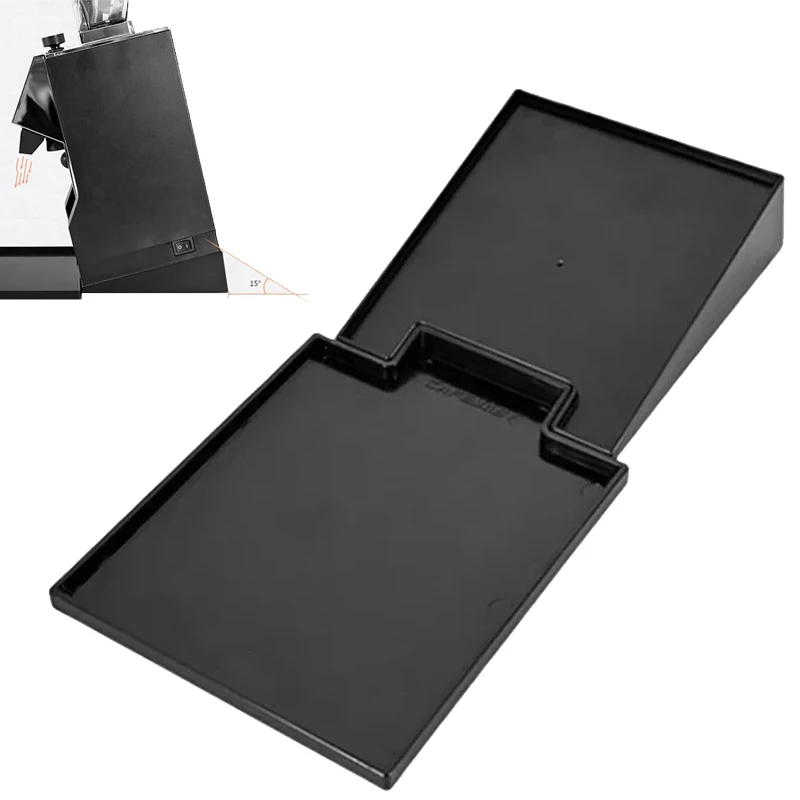 

Inclined Bracket with Tray Compatible Eureka Mignon Grinder Durable Tilt Angle Base and Drip Tray Espresso Grinder Accessories