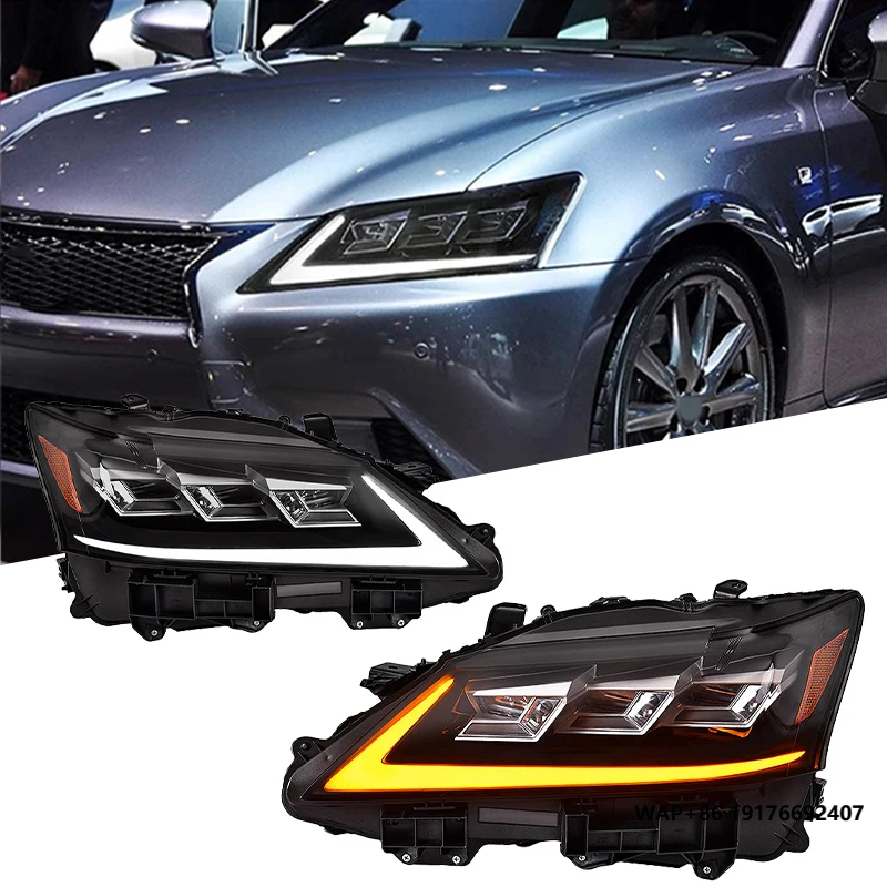 

for ‘Lexus GS 450h 350 300 250 Headlights 2012 2013 2014 Upgrade Plug and Play Headlight LED Head Lamp Light Front Light