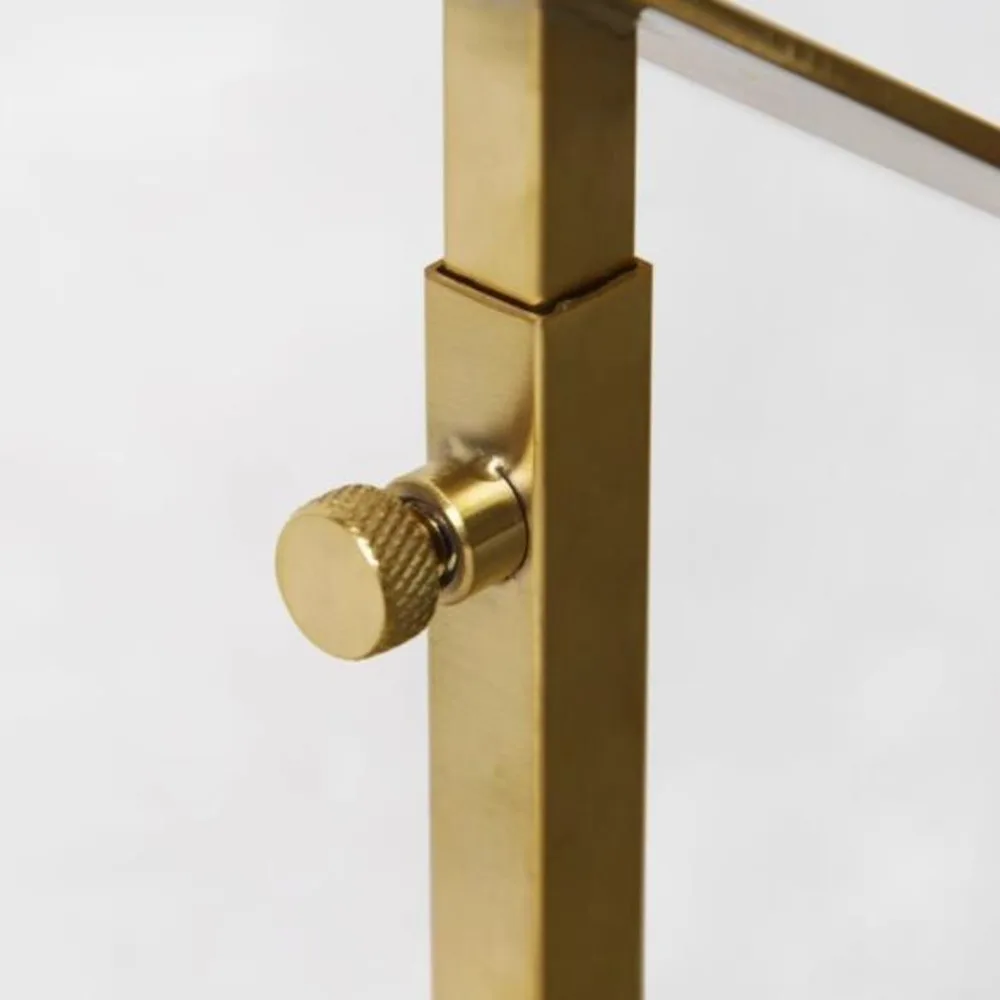 1 قطعة رف عرض الأحذية رف طاولة من الفولاذ المقاوم للصدأ لرف عرض الأحذية #4