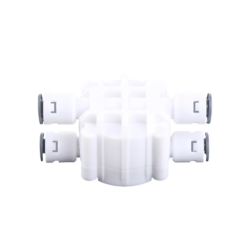 4 Vie Ro Auto Shut-Off Interruttore Della Valvola 1/4 "Sistema Depuratore di Acqua Ad Osmosi Inversa