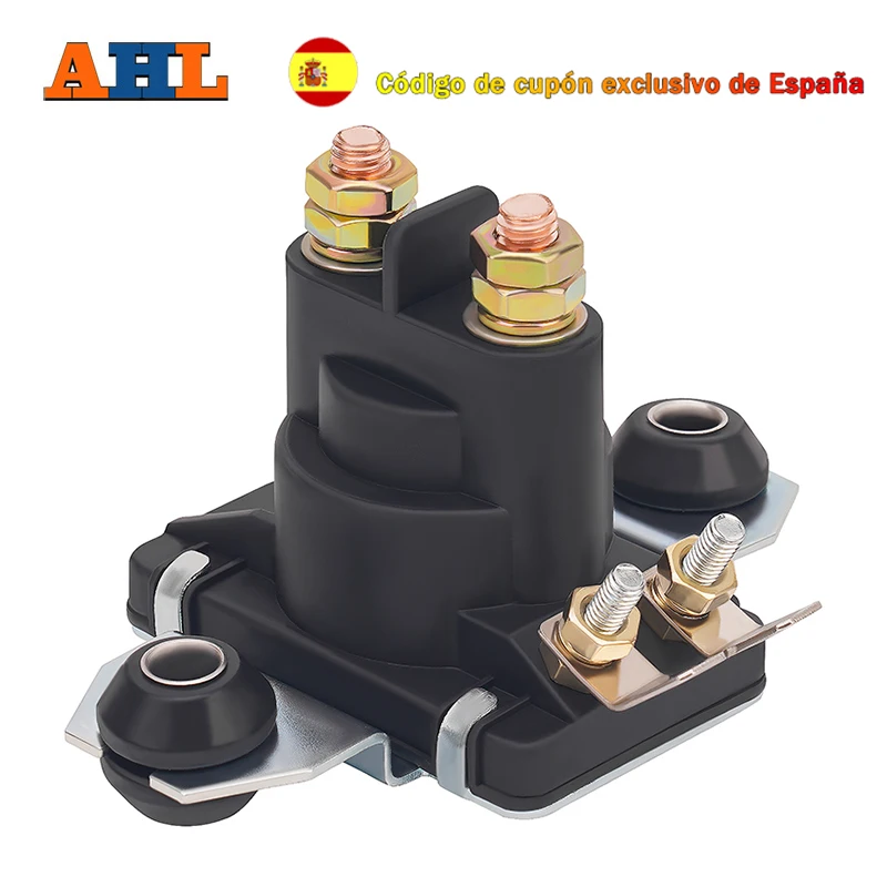 AHL-solenoide de relé de arranque de motocicleta, alta calidad, para Mercury Marine Mercury, 4 terminales, 20HP, 25HP, 40HP, 45HP, 50HP, 55HP, 60HP, 65HP