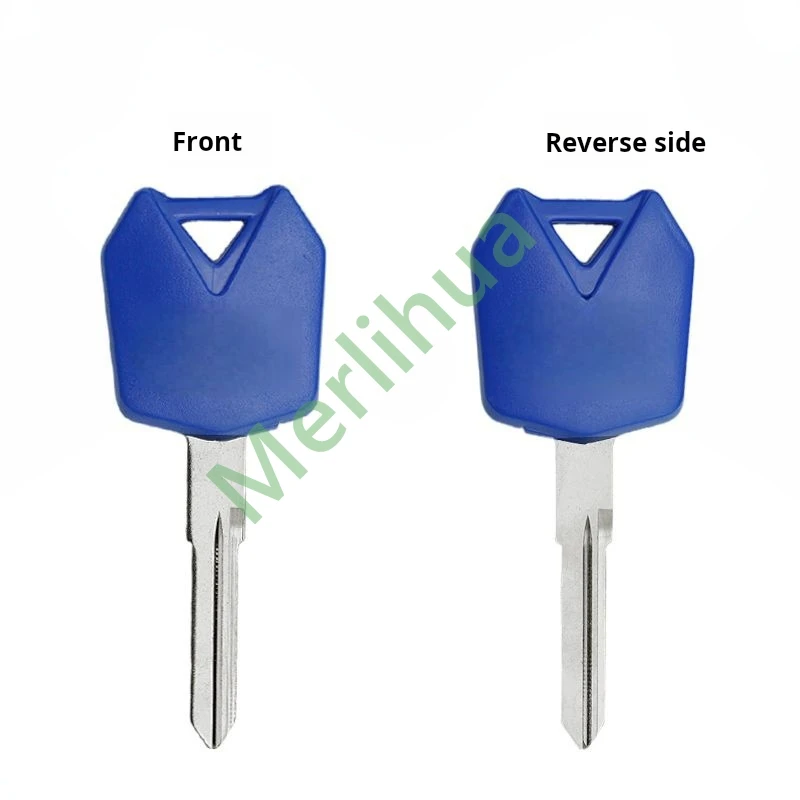 Llave de motocicleta, adecuada para: Kawasaki KLR650 KLX650 KLE400 KLE500 llave de motocicleta embrión 636 ZRX1200 (puede instalar chips)