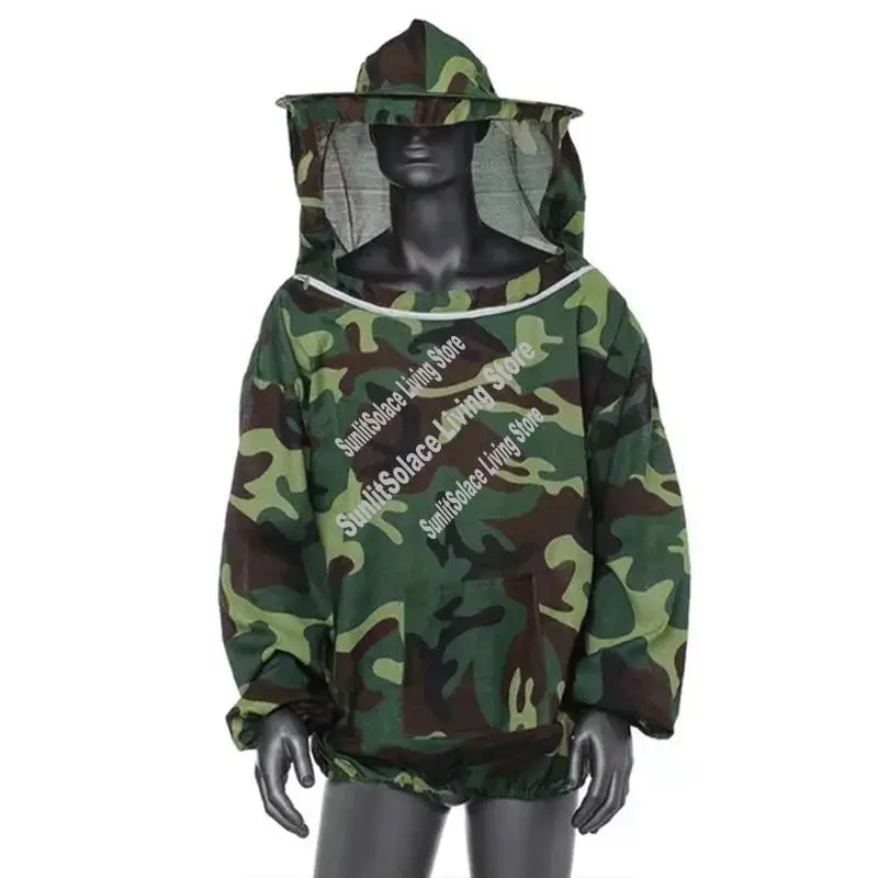 Beekeeping Suit Bee Clothes Of With Hat Anti-Bee Suit Anti-Bee Bite Equipment Farming Clothing Coverall-A45M