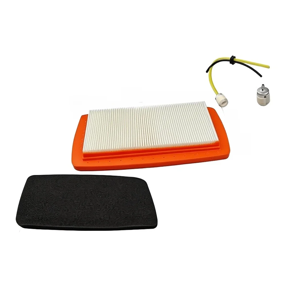 Air Filter Kit For EB8000 Leaf Blower W/ Foam Pre-Filter Fuel Line Replaces T4012-82310 512652001 544271501 Maintenance Set