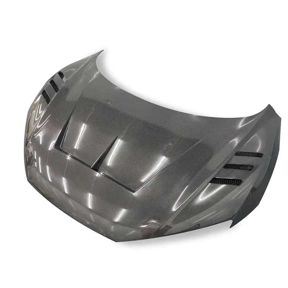 Design Real Carbon Fiber Front Carbon Engine Hood Bonnet Vent for 2008-2014  R8 V10，After actual vehicle installation