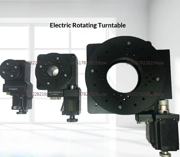 Electric Rotary Stage Diameter 60 100 200 300 400 MM Precision Indexing Table 360° Turntable Pan-Tilt
