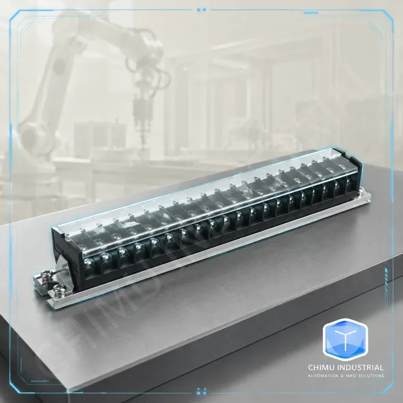 【CHIMU INDUSTRIAL】 【CHIMU INDUSTRIAL】 for TD-1525 Combined Terminal Block 25 Position 15A Track Connector Patch Panel