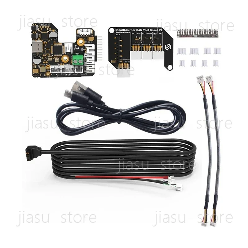 SB COMBO V2 Toolhead PCB, All-in-One Stealthburner Control Board with CAN USB for 3D Printer Voron