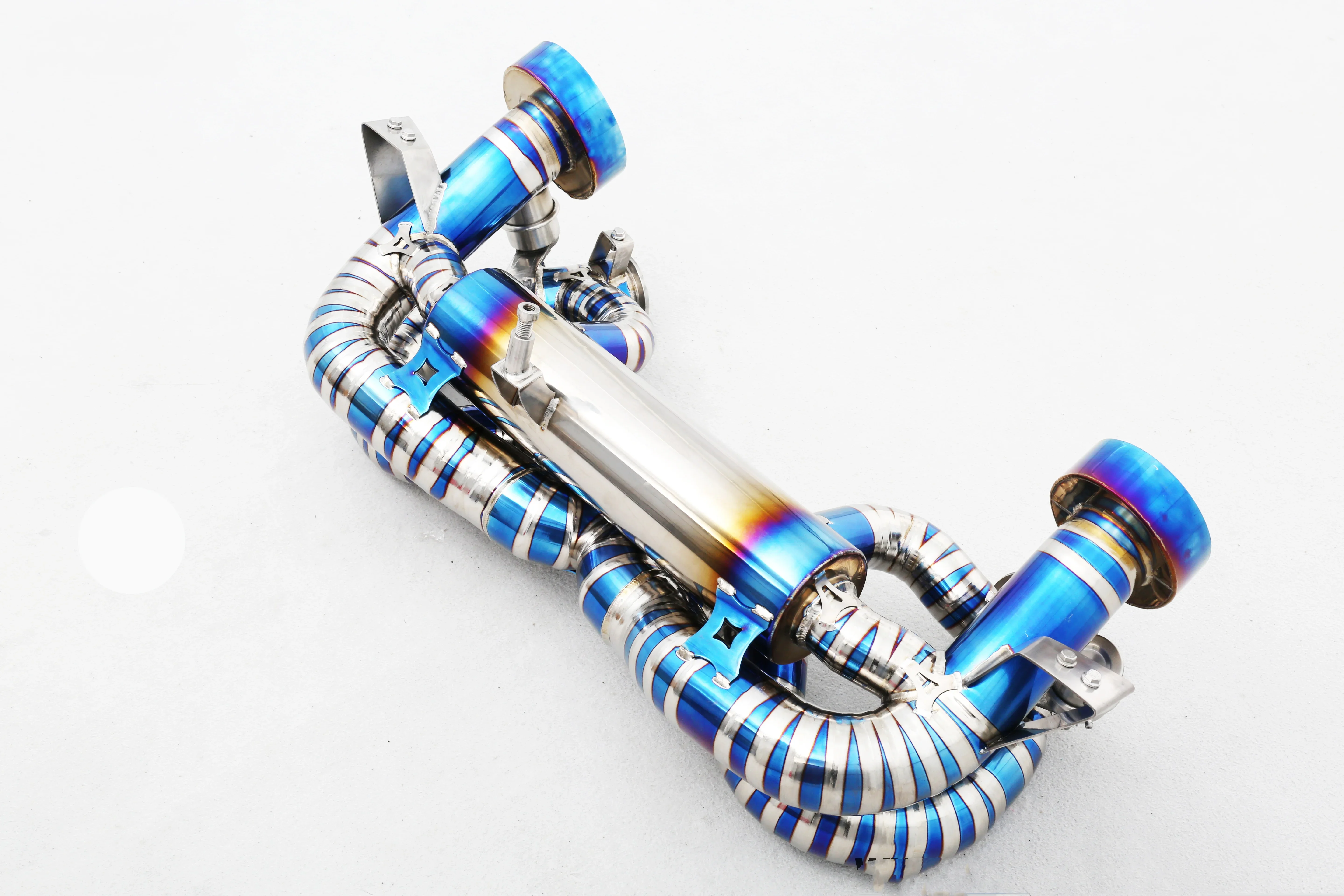 OEM Custom 304 Stainless Steel/Titanium Valved Exhaust System Specifically Designed for Spyder 4.6 Exhaust Pipes