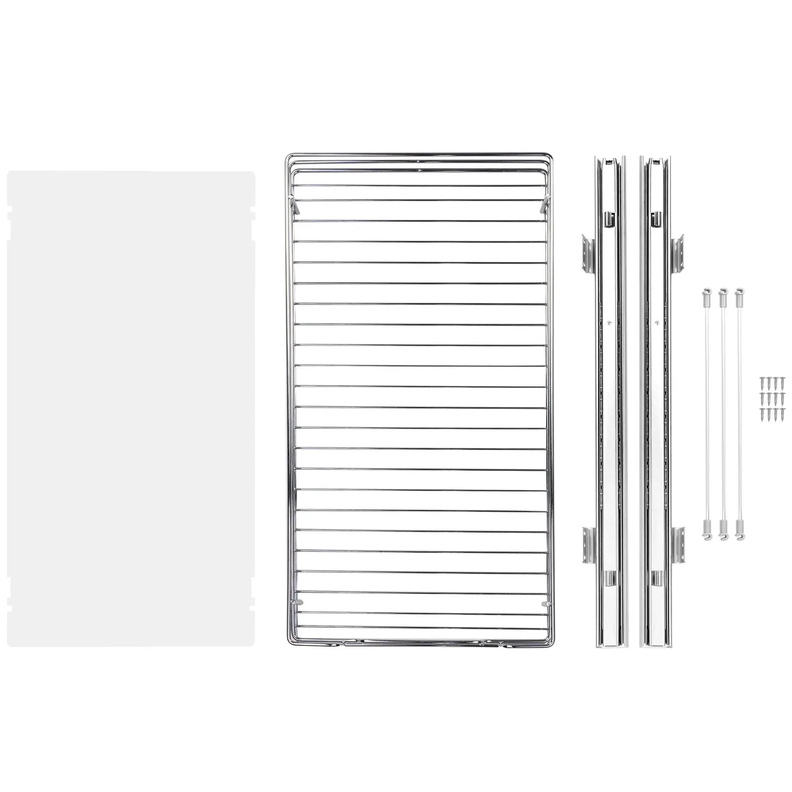 Выдвижной органайзер для шкафа, сверхмощные выдвижные полки для кладовой, рулонные ящики из хромированной стали, выдвижной ящик для хранения