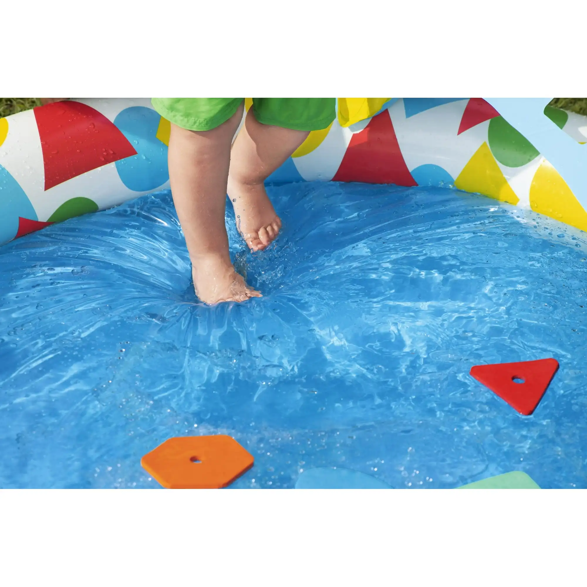 Piscina Inflable para Niños Splash & Learn de 47” x 46” x 18”