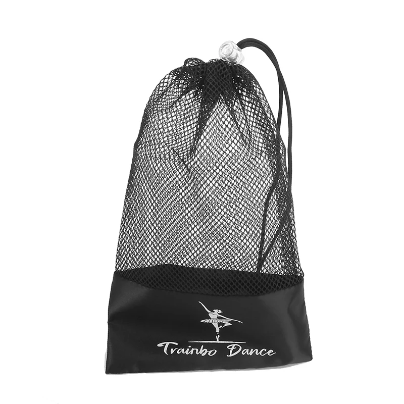 Pink Black Dance Bag Shoes Storage Pouch Ballet Organizer Handbag Bags Pouches Satin Ballet Shoe Bag Dance Shoes Pouch