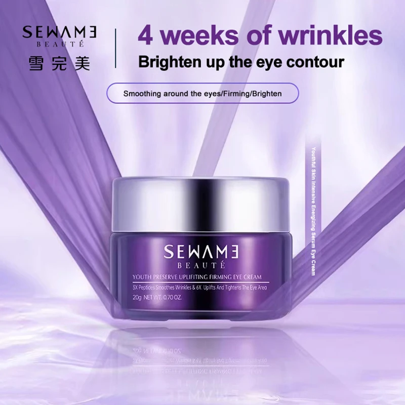 

Крем для глаз Sewame / Youthful Skin Dense Vitality Elasticity Essence, увлажняющий, укрепляющий, осветляющий мешки под глазами, успокаивающий